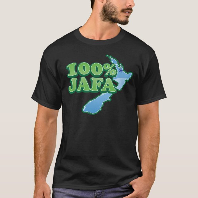 T-shirt Conception AUCKLAND de kiwi de 100% JAFA NOUVELLE (Devant)