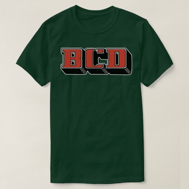 T-shirt Conception Bcd Décontractée simple (Design devant)