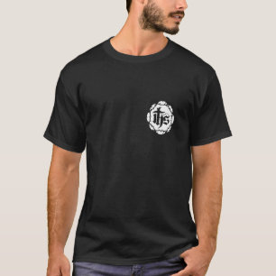 T-shirt Conception chrétienne avec croix IHS Chrismon