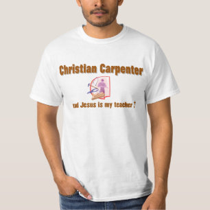 T-shirt Conception chrétienne de charpentier