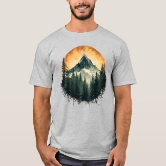 T-shirt Conception circulaire de l'élément Terre