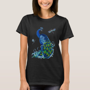 T-shirt Conception classique de paquebots et de libellules