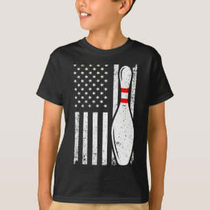 T-shirt Conception cool Bowling Pour Hommes Bowler Bowling