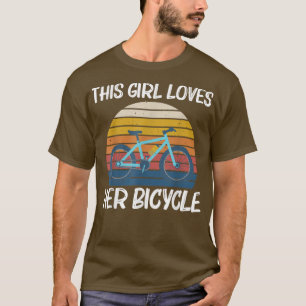 T-shirt Conception cool Cyclisme Pour Filles Femmes Vélo