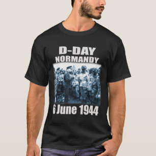T-shirt Conception D-Day Normandy Landings Invasion Memori