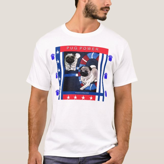 T-SHIRT CONCEPTION D'AGILITÉ DE CARLIN (Devant)