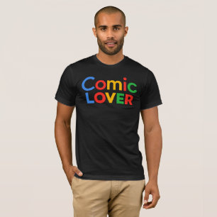 T-shirt Conception d'amant de bande dessinée