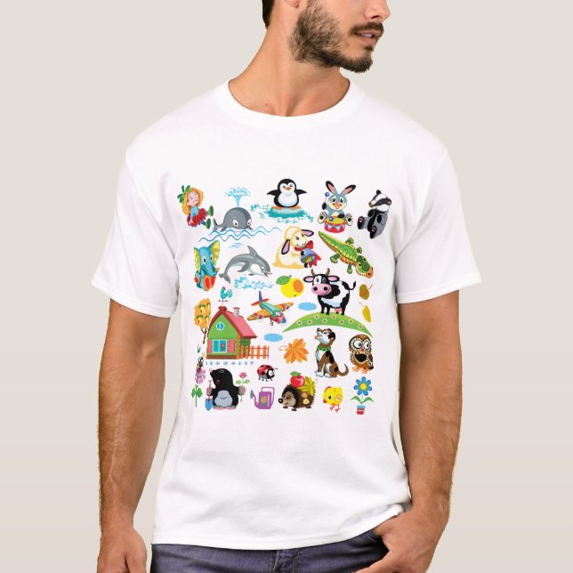 T-shirt Conception d'animaux (Devant)