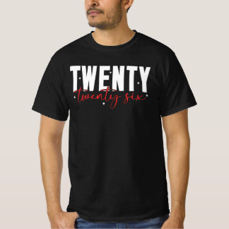 T-shirt Conception d'année rétro vingt vingt-six