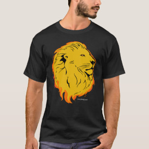 T-shirt Conception d'art de lion