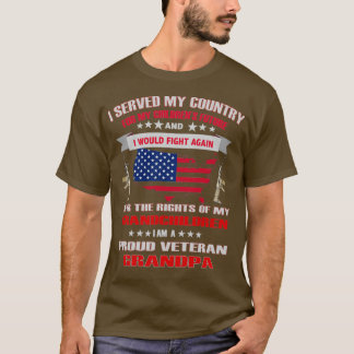 T-shirt Conception d'art vétéran 2