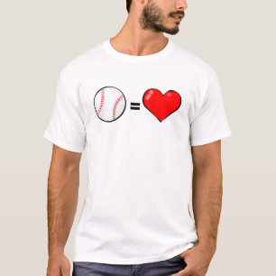 T-shirt Conception de baseball