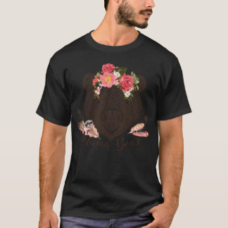 T-shirt Conception de Baseball Manche Longue Montagnes Mam