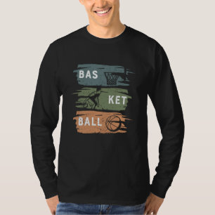 T-shirt Conception de basket cool avec 3 couleurs