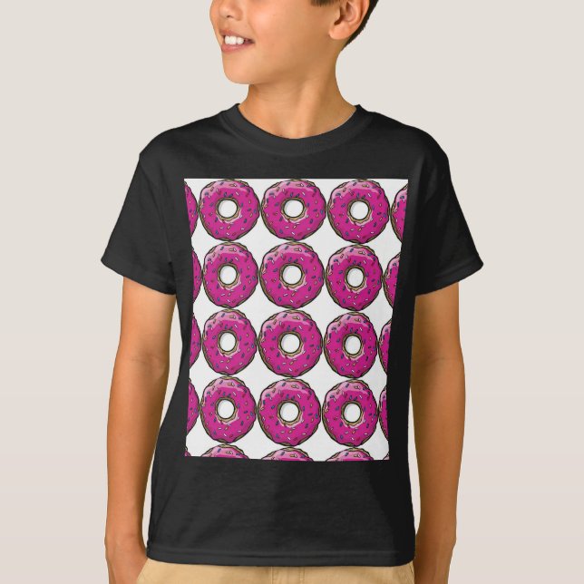 T-shirt conception de beignet (Devant)