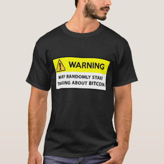 T-shirt Conception de Bitcoin - btc