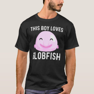 T-shirt Conception de Blobfish Cool Pour Enfants Garçons P