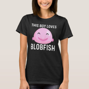 T-shirt Conception de Blobfish Cool Pour Garçons Enfants P