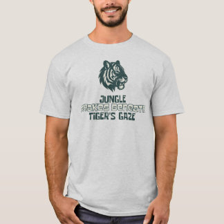 T-shirt Conception de bouclier félin Prédateur