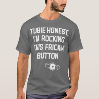 T-shirt Conception de bouton Rockinghis de sensibilisation