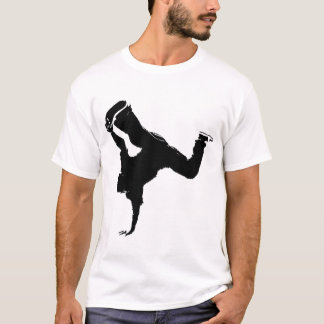 T-shirt conception de breakdancer