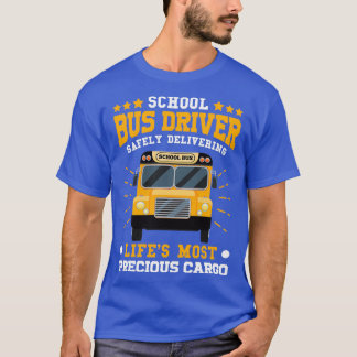 T-shirt Conception De Bus Pour Les Conducteurs D'Autobus O