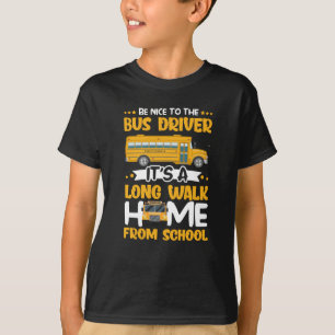 T-shirt Conception De Bus Pour Les Conducteurs De Bus Ou D