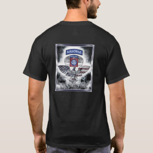 T-shirt Conception de cadre explosif de la 82e division aé