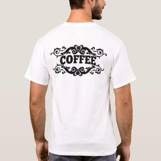 T-shirt Conception de café Old School