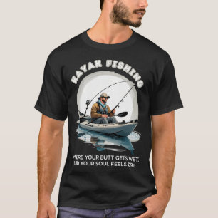 T-shirt Conception de camp Go Slowly and Listen