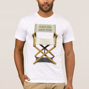 T-shirt Conception de Chair de directeur personnalisable