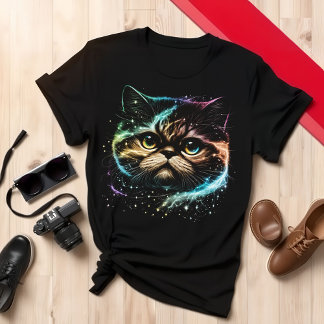 T-shirt Conception de chats colorés unique pour les Amoure