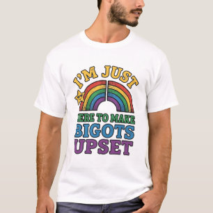T-shirt Conception de chemise arc-en-ciel de fierté vintag