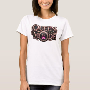 T-shirt Conception de chemise Chic Red QUEEN MODE