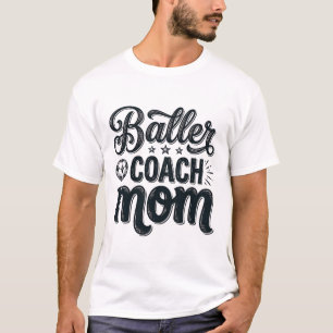 T-shirt Conception de chemise de football vintage Baller C