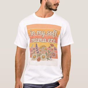 T-shirt Conception de chemise de l'ère de ma douce maman