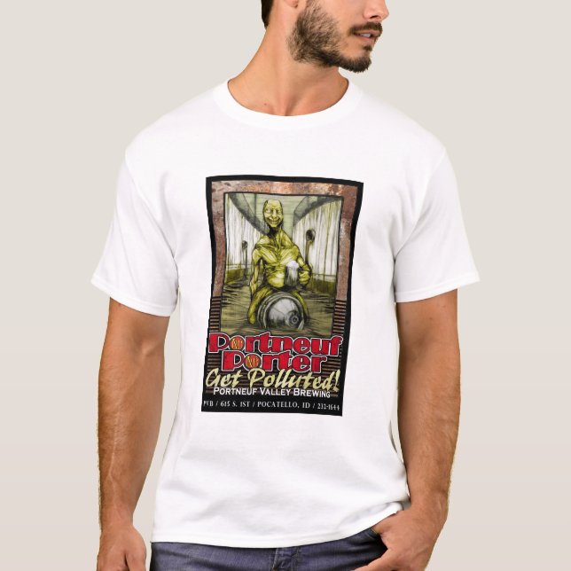 T-shirt Conception de chemise de portier de Portneuf (Devant)