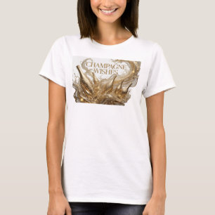 T-shirt Conception de chemise Dynamique Orange CHAMPAGNE W
