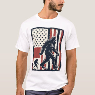 T-shirt Conception de chemise vectorielle de drapeau de cr