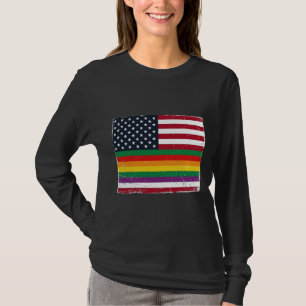 T-shirt Conception de chemise vectorielle en détresse du d