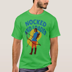 T-shirt Conception de citation à l'arc et à la flèche de c