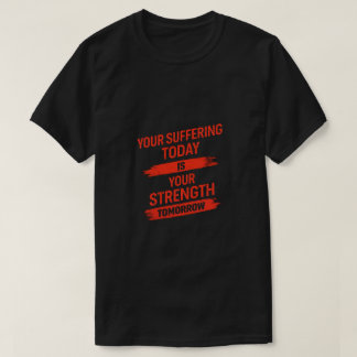 T-shirt Conception de citation de motivation