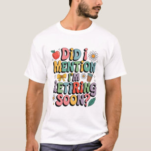 T-shirt Conception de citation de professeur qui prend sa