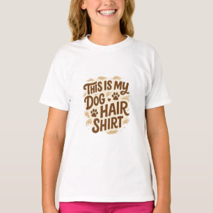T-shirt Conception de citation ludique « Ceci est mon t-sh
