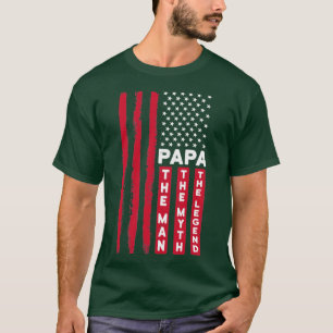 T-shirt conception de collection de fêtes des pères