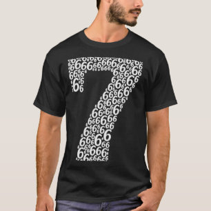 T-shirt Conception de costume d'Halloween 67 Soixante-Sept