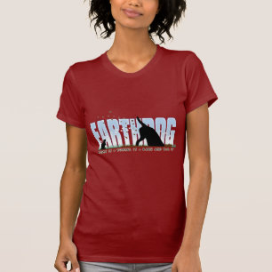 T-shirt Conception de couleur d'Earthdog