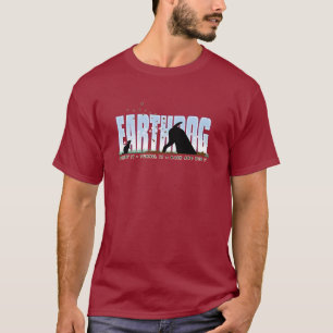 T-shirt Conception de couleur d'Earthdog pour le pasteur