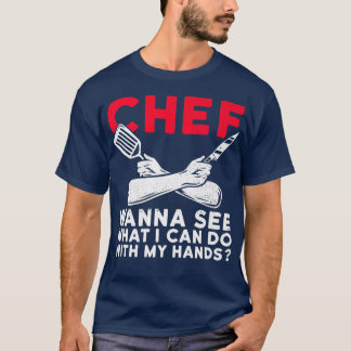 T-shirt Conception de Cuisine chef pour un chef
