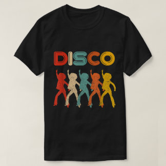 T-shirt Conception de danseur Disco Rétro 70 Vintage